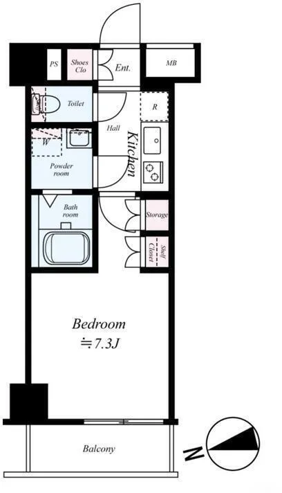 Crevista Kameido II - Floor Plan - []