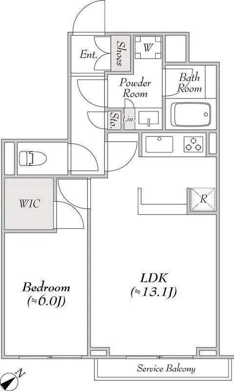 Pollast Yoyogi-Uehara - Floor Plan - []