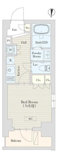 Granrest Shibuya Oyamacho - Floor Plan - ["Rectangle", "Font", "Parallel"]