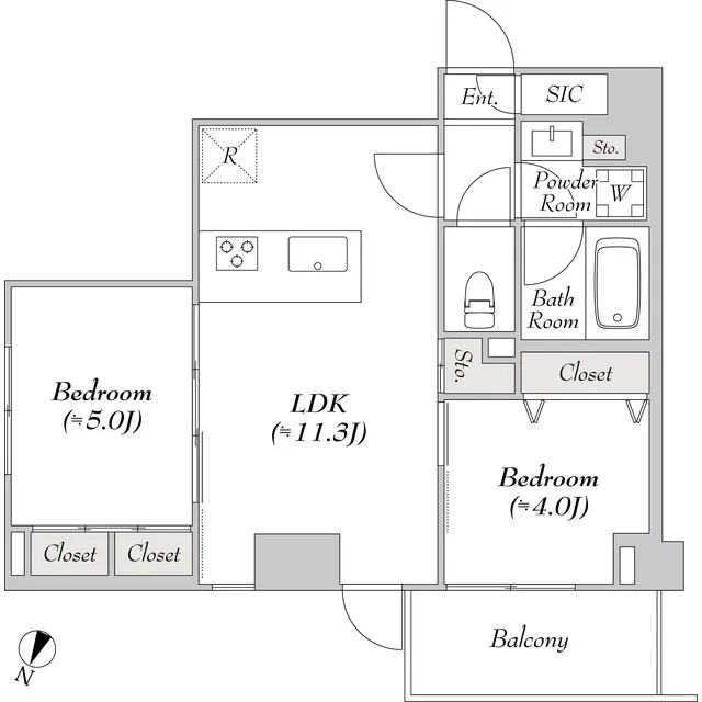 LUMIEC HONCHO WEST - Floor Plan - ["White", "Diagram", "Design"]