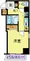 Sky Court Shiba Ichibankan - Floor Plan - ["Apartment", "Geraniums"] thumbnail