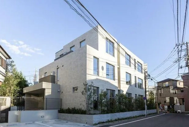 Ansolie Shimokitazawa - Exterior - ["Apartment", "Overhead power line", "Electrical cable"]