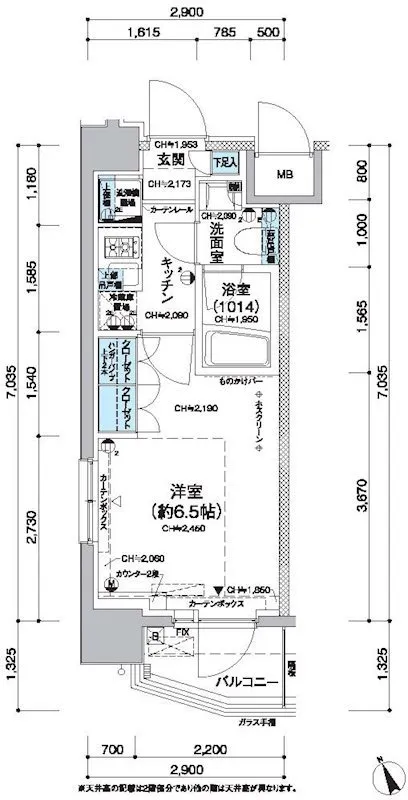 Residia Kamata V - Floor Plan - ["Text", "White", "Line"]