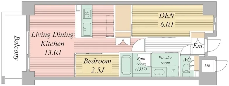 LiveCasa Nishinomiya - Floor Plan - ["Plumbing fixture"]