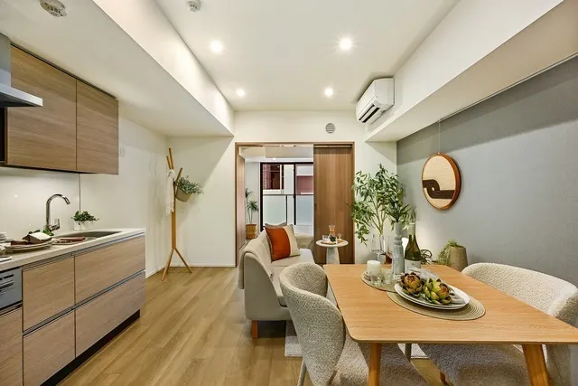 The Park Habio Kagurazaka Residence South - Interior - ["Interior design", "Apartment", "Ceiling"]