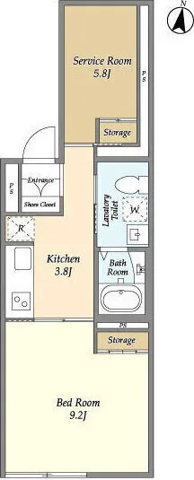 SOLASIAresidenceToritsu University - Floor Plan - ["Rectangle", "Parallel", "Font"]