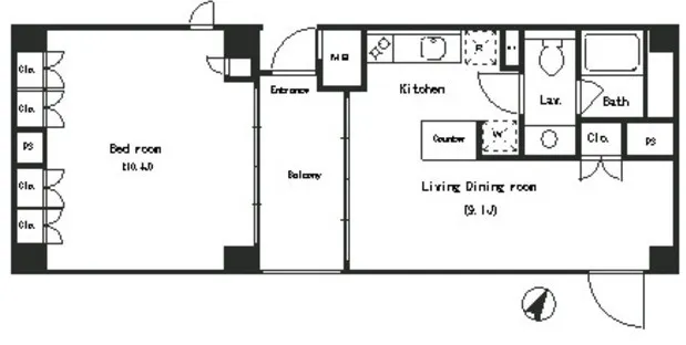 Park Axis Shibuya - Floor Plan - ["Diagram"]