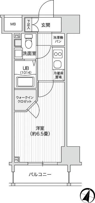Residia Sasazuka II - Floor Plan - []