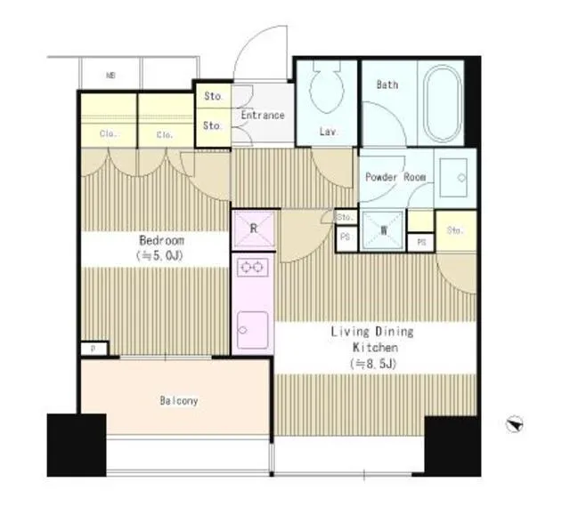 Park Homes Nakanominamidai Station Terrace  - Floor Plan - ["Floor plan", "Text", "Plan"]