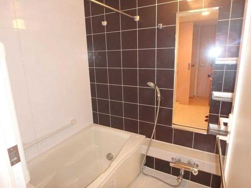 Esty Maison Toyosu Residence - Interior - ["Bathroom", "Plumbing fixture", "Flooring"]