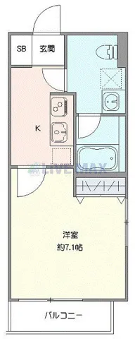 Crevista Narimasu II - Floor Plan - []