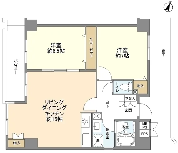 Bonur Higashiikebukuro - Floor Plan - ["Plan", "Floor plan", "Diagram"]