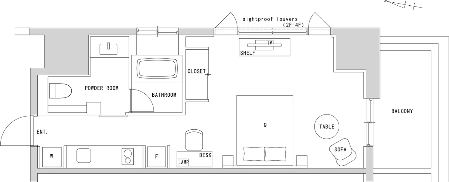 Hmlet Premium Azabudai - Floor Plan - []