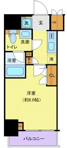 Plair Duc Kitashinagawa - Floor Plan - []