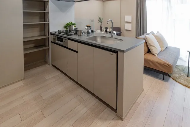 The Lions Forcia Bunkyo Yushima - Interior - ["Interior design", "Kitchen", "Countertop"]