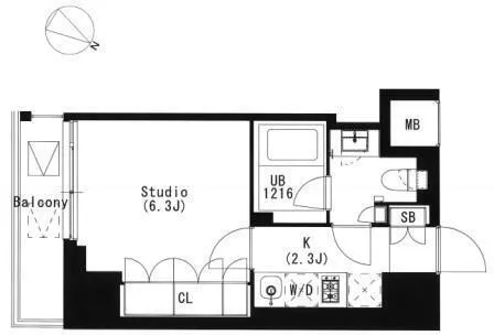 Shinagawa East - Floor Plan - []
