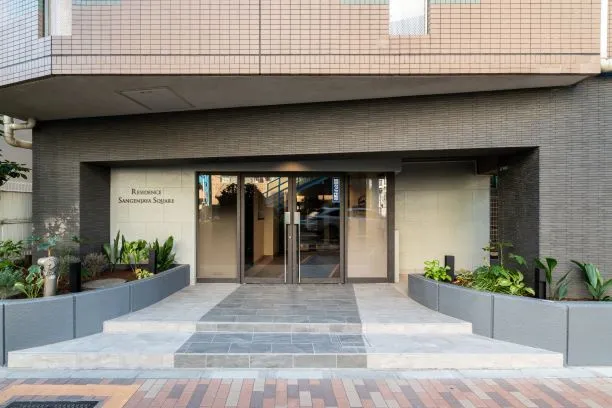 Residence Sangenjaya Square - Exterior - ["Plant", "Building", "Shade"]