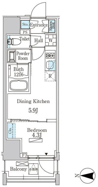 The Lions Forcia Kamata - Floor Plan - []