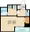 Sky Court Nihonbashi Ningyocho No. 5 - Floor Plan - [] thumbnail