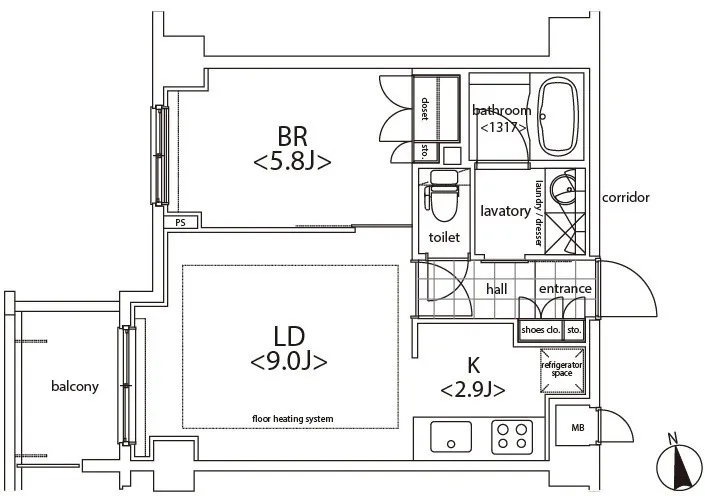 Castalia Azabujuban - Floor Plan - ["Diagram", "Plan", "Floor plan"]