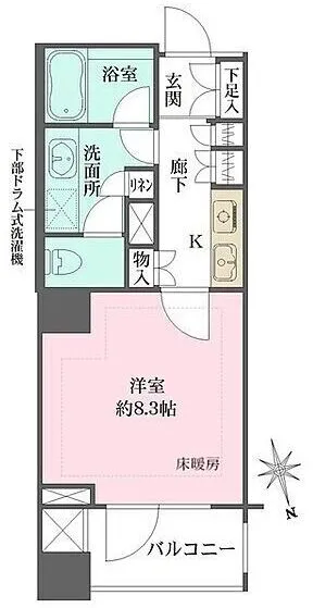 Grand Suite Akashicho - Floor Plan - ["Geraniums"]