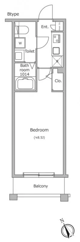 Lacras Yotsuya Sanchome - Floor Plan - []