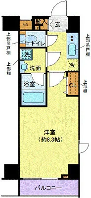 Galicia Residence Shiba Park - Floor Plan - []