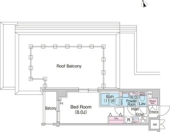 Comforia Nishimagome HILLSIDE - Floor Plan - ["Rectangle", "Font", "Slope"]