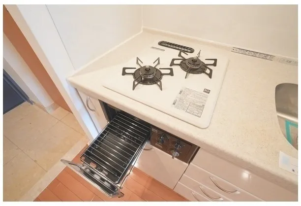 Garden Meguro Minami - Interior - ["Kitchen Appliance", "Major appliance", "Kitchen stove"]