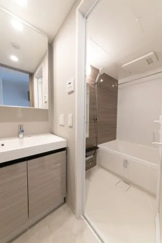 RESIDENCE KOENJI  - Interior - ["Mirror", "Building", "Furniture"]