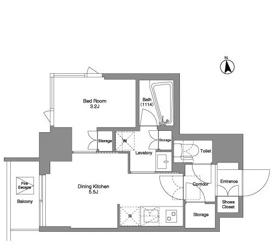 Azil Court Hamamatsucho - Floor Plan - ["Diagram", "Design", "Plan"]