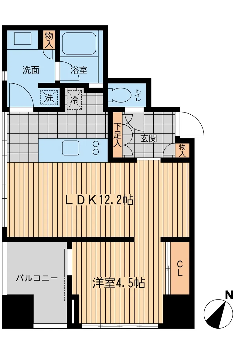 Will Terrace Kachidoki - Floor Plan - ["Font", "Rectangle", "Slope"]