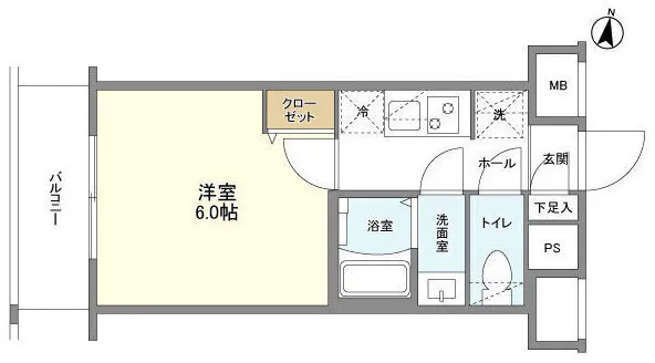 Imperial Flat Musashikoyama - Floor Plan - []