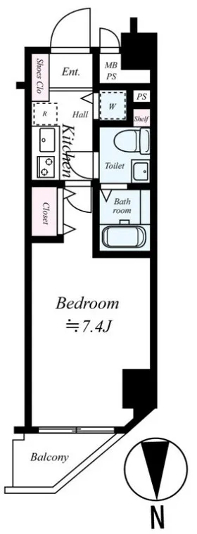 Royal Amenity Nishitoyama - Floor Plan - []