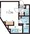 PASEO Ogikubo - Floor Plan - ["Hardwood", "Tile Flooring"] thumbnail