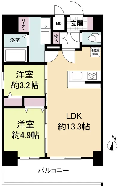 Rivento Fukushima Noda - Floor Plan - []
