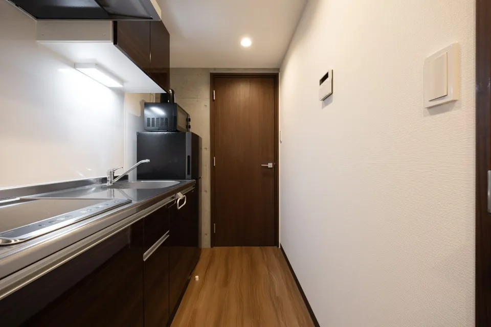 Hmlet Shinjuku Kawadacho - Interior - ["Wood", "Flooring", "Floor"]