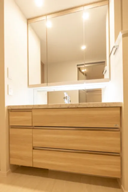 Park Homes Fukasawa 7-Chome - Interior - ["Bathroom Sink", "Wood", "Bathroom cabinet"]