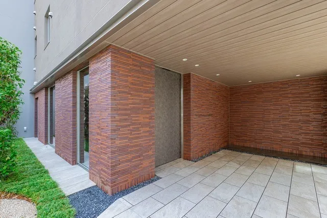 Grand Park Sendagaya Residence - Exterior - ["Wood", "Brick", "Brickwork"]