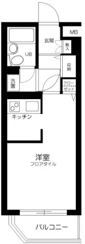 Cosmo Chihaya-Cho - Floor Plan - ["Apartment"]