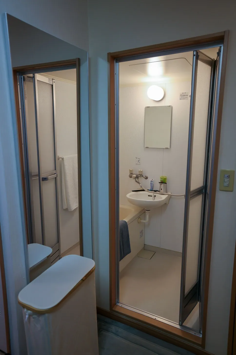 Kugayama Apartment - Interior - ["Plumbing fixture", "Bathroom", "Interior design"]