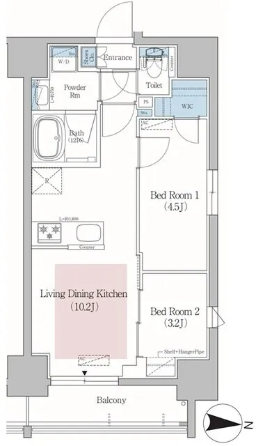 Urbanex Kinshi Park II - Floor Plan - ["Plan", "Diagram", "Floor plan"]