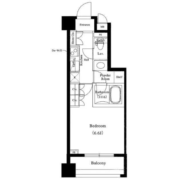 Laxrass Shin Nakano - Floor Plan - ["Floor plan", "Diagram", "Drawing"]