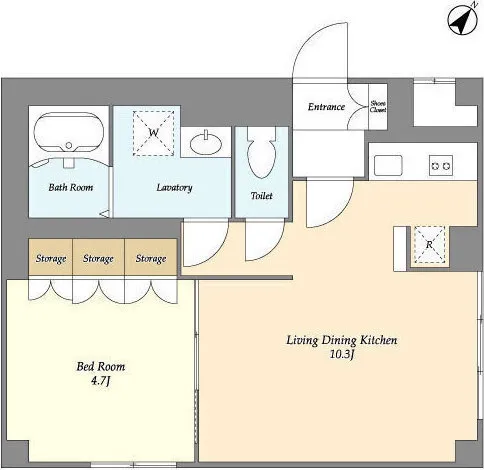Zinnia Fudomae - Floor Plan - ["Rectangle", "Font", "Parallel"]
