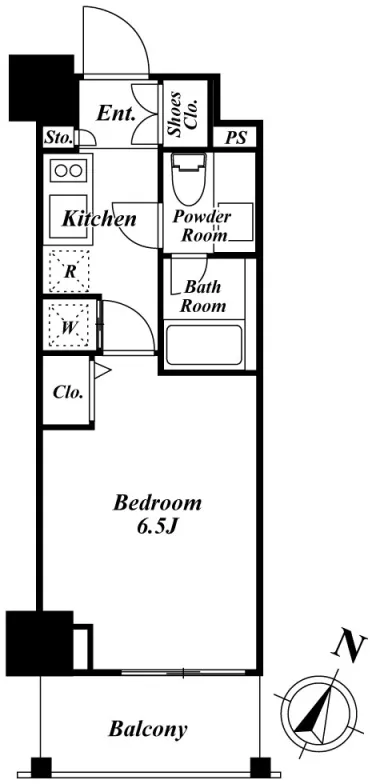KDX Residence Shinagawa Seaside - Floor Plan - []