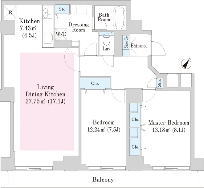 Platine Tamachi - Floor Plan - ["Floor plan", "Plan", "Technical drawing"]