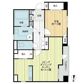Belle Face Asakusa - Floor Plan - ["Rectangle", "Font", "Parallel"]