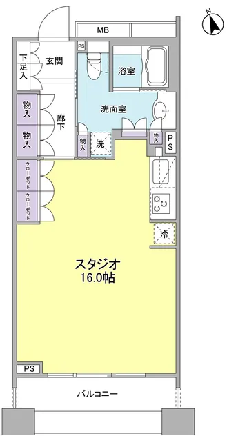 Park Flats Ginza East - Floor Plan - ["Rectangle", "Font", "Parallel"]
