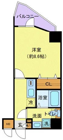 Prele Duc Nishiarai II - Floor Plan - []