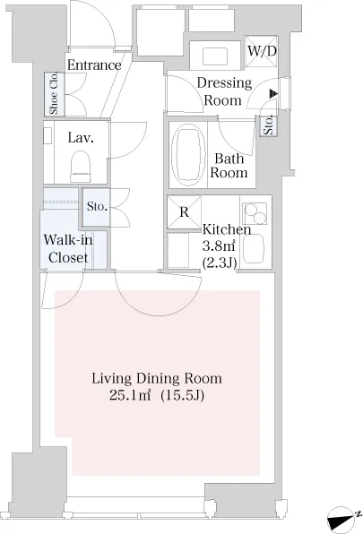 Central Park Tower La Tour Shinjuku - Floor Plan - []